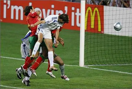 Charisteas heads in the only goal of the final to lead his country to glory