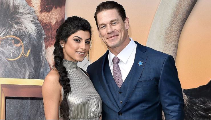 John Cena with his wife, Shay Sharitzdeh
